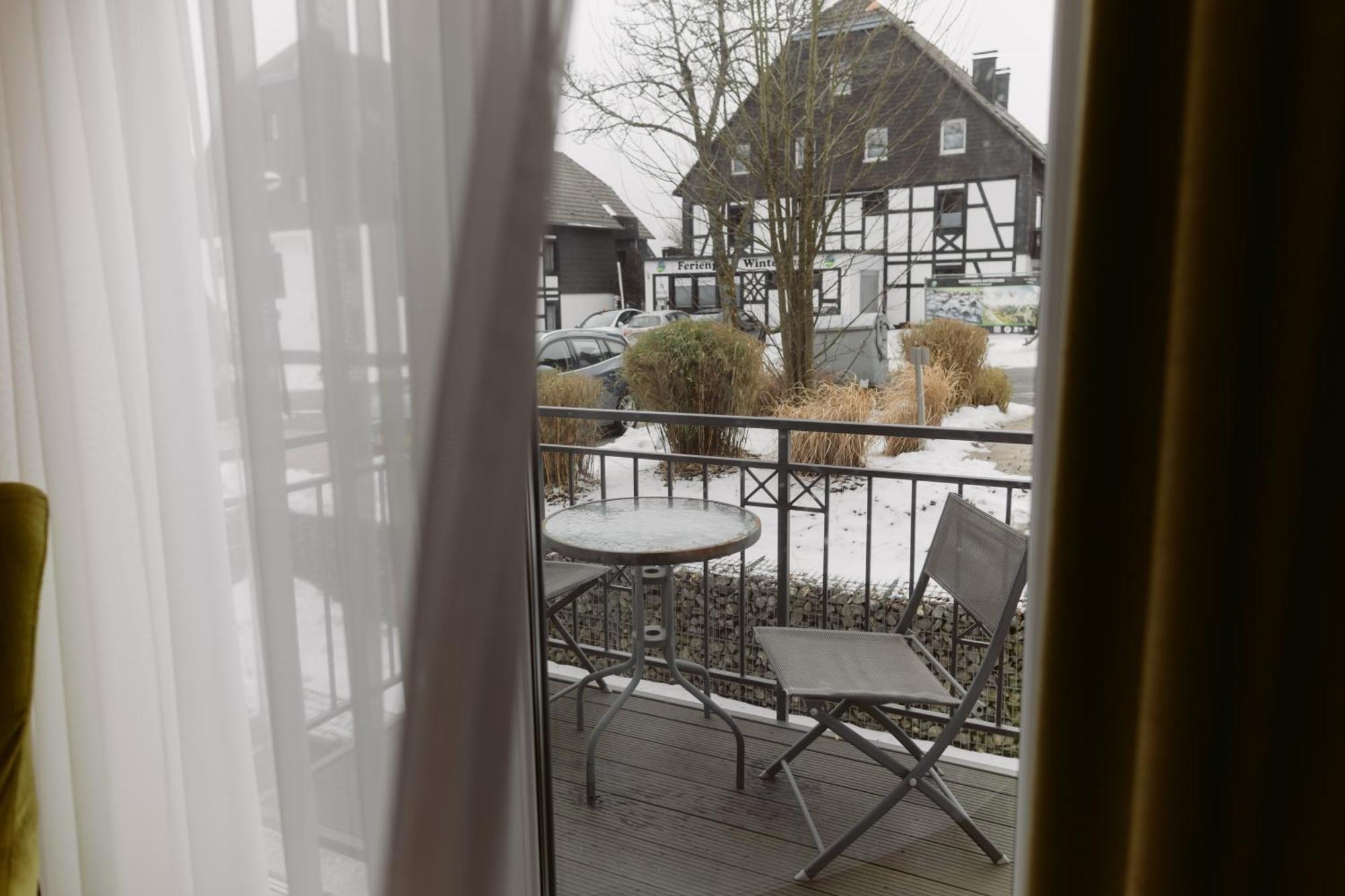 Charmante Ferienwohnung Mit Sauna Und Terrasse Winterberg Bagian luar foto