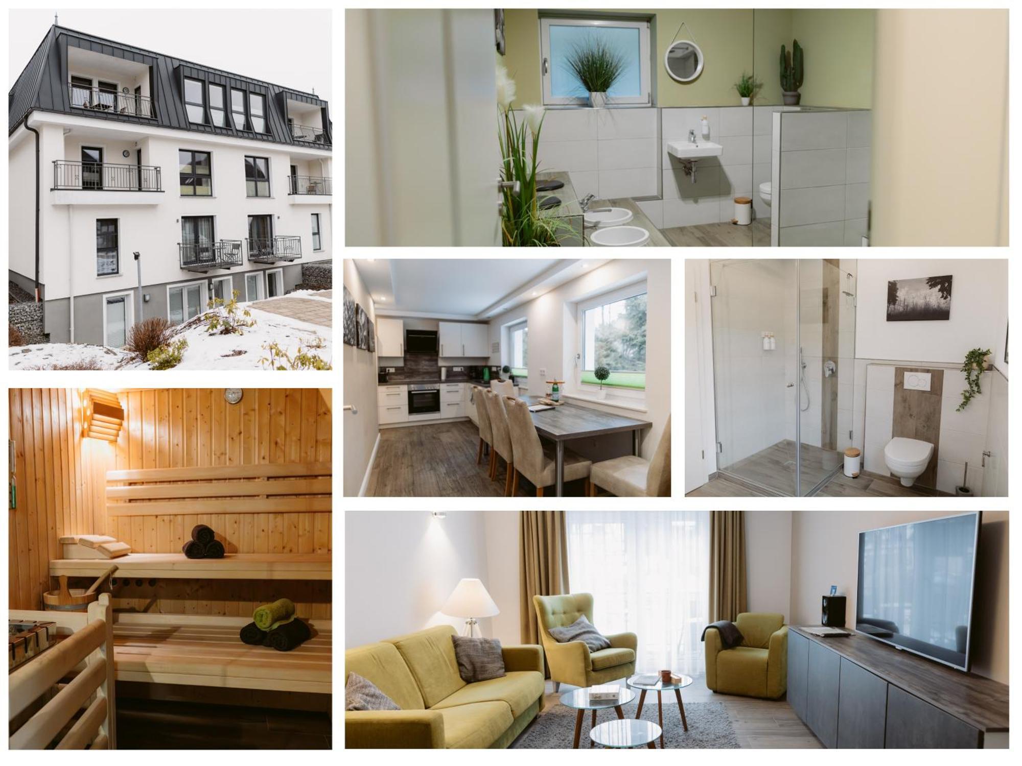 Charmante Ferienwohnung Mit Sauna Und Terrasse Winterberg Bagian luar foto